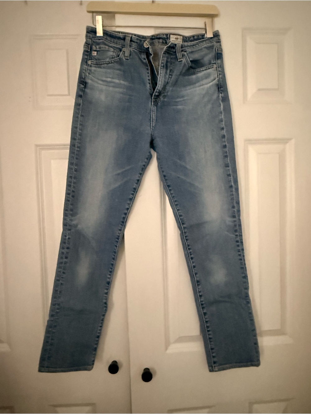Adriano Goldschmied light blue, slim, straight jeans 28